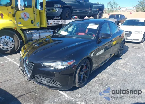 2017 Alfa Romeo Giulia Ti Rwd from USA, damaged, VIN ZARFAECN5H7538200